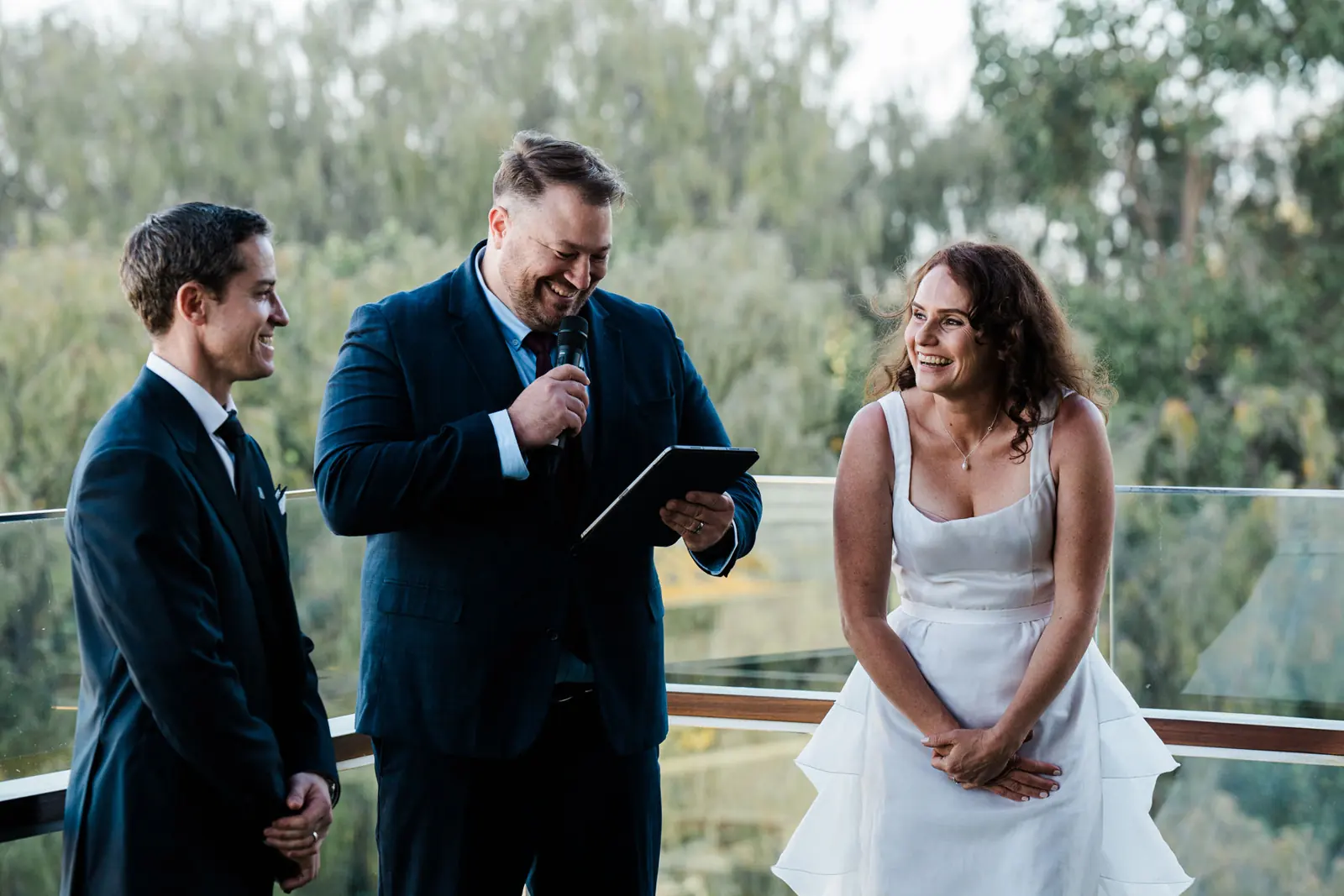 Kurrawa, Broadbeach wedding ceremony with celebrant Ben Cooper
